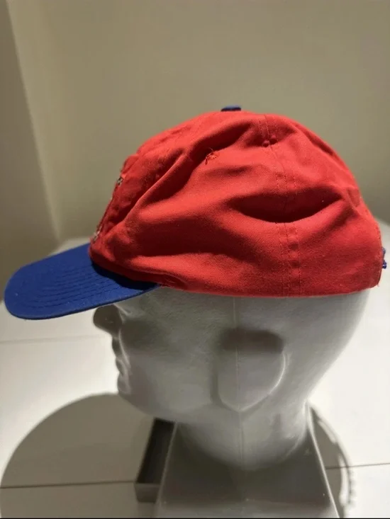 Budweiser Red & Blue Racing Patch Cap - Picture 6 of 7